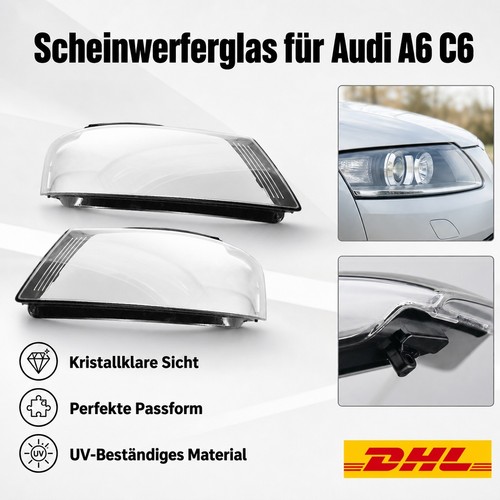 Scheinwerferglas mit - l+r,