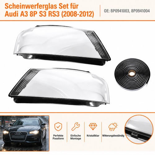 Scheinwerferglas - 2x,