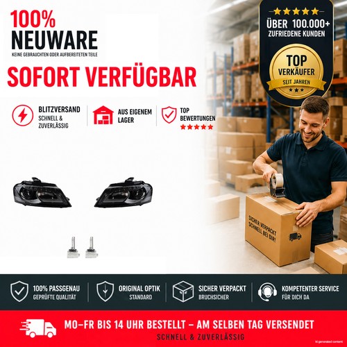 Scheinwerfer set xenon - xenon, passend