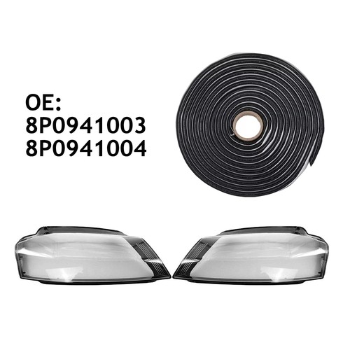 Scheinwerferglas links - 2x,
